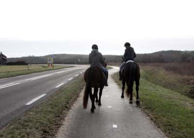 Paardrijden in Zoutelande