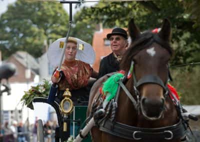 Ringsteken met paard en wagen