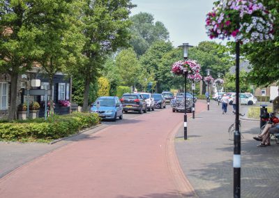 centrum naar het strand